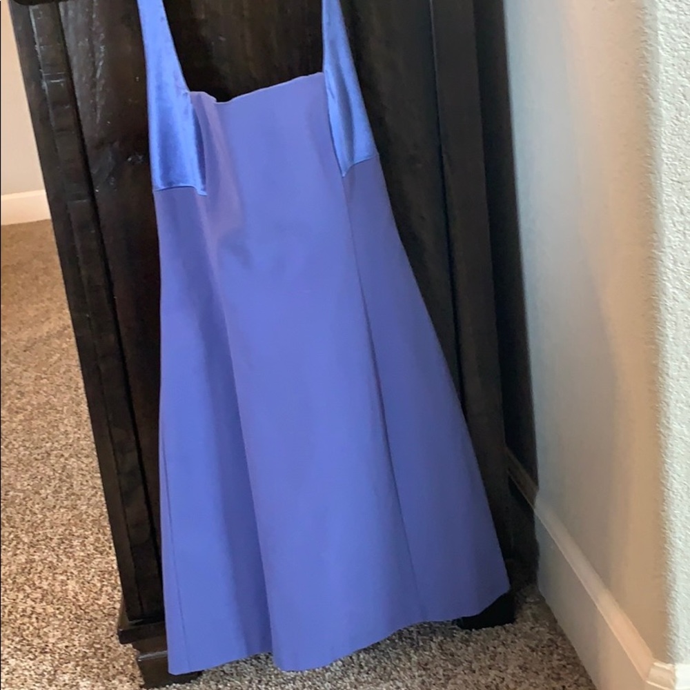 Periwinkle blue cache dress - Picture 3 of 4